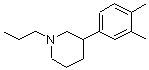 CAS#: 219704-16-2， 3-(3,4-Dimethylphenyl)-1-Propylpiperidine