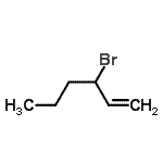 CAS#: 21971-89-1， 3-Bromohex-1-Ene