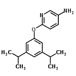 CAS#: 219865-98-2， 6-(3,5-Diisopropylphenoxy)-3-Pyridinamine