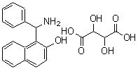 CAS#: 219897-70-8， 1-[Amino(Phenyl)Methyl]-2-Naphthol 2,3-Dihydroxysuccinate (1:1)