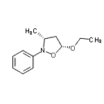 CAS#: 220004-05-7， (3R,5R)-5-Ethoxy-3-Methyl-2-Phenyl-1,2-Oxazolidine
