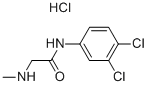 CAS#: 22010-09-9， N-(3,4-Dichlorophenyl)-2-(Methylamino)Acetamide Hydrochloride