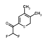 CAS#: 220142-46-1， 1-(3,4-Dimethyl-2H-Thiopyran-6-Yl)-2,2-Difluoroethanone