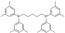 CAS#: 220185-38-6， 1,5-Pentanediylbis[Bis(3,5-Dimethylphenyl)Phosphine]
