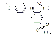 结构式 CAS# 22025-44-1, N4-(4-乙氧基苯基)-3-硝基氨苯磺胺