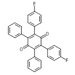 CAS#: 22030-93-9， 2,6-Bis(4-Fluorophenyl)-3,5-Diphenyl-1,4-Benzoquinone