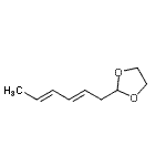 CAS#: 22076-48-8， 2-[(2E,4E)-2,4-Hexadien-1-Yl]-1,3-Dioxolane