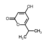 CAS 登录号：220809-37-0， 4-羟基-6-异丙基-2H-吡喃-2-酮