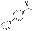 结构式 CAS# 22106-37-2, 1-[4-(1H-吡咯-1-基)苯基]-乙酮