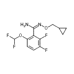 CAS#: 221202-26-2， N'-(Cyclopropylmethoxy)-6-(Difluoromethoxy)-2,3-Difluorobenzenecarboximidamide