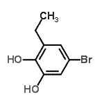 CAS#: 221244-58-2， 5-Bromo-3-Ethyl-1,2-Benzenediol