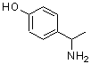 结构式 CAS# 221670-72-0, 4-(1-氨基乙基)苯酚