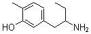 CAS#: 22173-84-8， alpha-Ethyl-3-hydroxy-4-methylphenethylamine