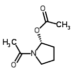 CAS#: 221911-62-2， (2R)-1-Acetyl-2-Pyrrolidinyl Acetate