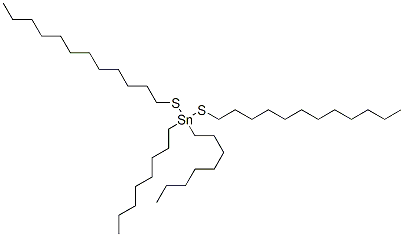 CAS#: 22205-30-7， Bis(Dodecylthio)Dioctylstannane