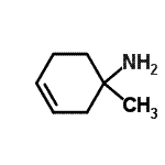 structure of CAS# 22209-23-0, 1-Methyl-3-Cyclohexen-1-Amine;3-Cyclohexen-1-amine,1-methyl-