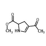 CAS#: 222420-86-2， Methyl 4-Acetyl-2,3-Dihydro-1H-Pyrrole-2-Carboxylate