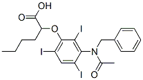 CAS#: 22275-41-8， 2-[[3-(N-Benzylacetylamino)-2,4,6-Triiodophenyl]Oxy]Hexanoic Acid