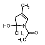 CAS#: 222845-04-7， 1-(2-Hydroxy-2,4-Dimethyl-2,3-Dihydro-1H-Pyrrol-1-Yl)Ethanone
