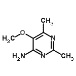 CAS#: 22294-54-8， 5-Methoxy-2,6-Dimethyl-4-Pyrimidinamine