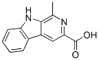 结构式 CAS# 22329-38-0, 1-甲基-beta-咔啉-3-羧酸