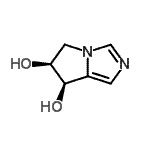 CAS#: 223410-27-3， (6S,7R)-6,7-Dihydro-5H-Pyrrolo[2,1-e]Imidazole-6,7-Diol