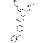 CAS#: 223472-31-9， N-[(2S,4S)-1-(Ethoxymethoxy)-5-(hydroxyamino)-4-methyl-5-oxo-2-pentanyl]-4-phenoxybenzamide
