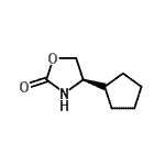 CAS#: 223473-37-8， (4R)-4-Cyclopentyl-1,3-Oxazolidin-2-One