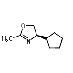 CAS#: 223473-38-9， (4R)-4-Cyclopentyl-2-Methyl-4,5-Dihydro-1,3-Oxazole