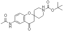 CAS#: 223559-44-2， 2-Methyl-2-Propanyl 6-Acetamido-4-Oxo-3,4-Dihydro-1'H-Spiro[Chromene-2,4'-Piperidine]-1'-Carboxylate