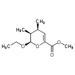 CAS#: 223653-02-9， Methyl (2R,3S,4S)-2-Ethoxy-3,4-Dimethyl-3,4-Dihydro-2H-Pyran-6-Carboxylate