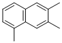 structure of CAS# 2245-38-7, 1,6,7-Trimethylnaphthalene;2,3,5-Trimethylnaphthalene;Ai3-28792