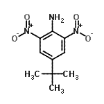 CAS#: 22503-16-8， 4-(2-Methyl-2-Propanyl)-2,6-Dinitroaniline