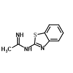 CAS#: 2254-14-0， N-(1,3-Benzothiazol-2-Yl)Ethanimidamide