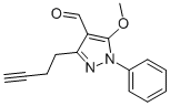 CAS#: 226070-80-0， 3-But-3-Ynyl-5-Methoxy-1-Phenylpyrazole-4-Carbaldehyde