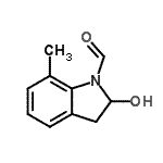 CAS#: 22614-65-9， 2-Hydroxy-7-Methyl-1-Indolinecarbaldehyde