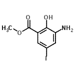 CAS#: 22621-47-2， Methyl 3-Amino-2-Hydroxy-5-Iodobenzoate