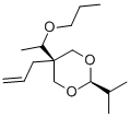 CAS#: 22644-70-8， 5alpha-Allyl-2beta-Isopropyl-5beta-(1-Propoxyethyl)-1,3-Dioxane