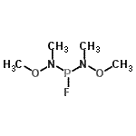 CAS#: 22692-27-9， N,N'-Dimethoxy-N,N'-dimethylphosphorodiamidous fluoride