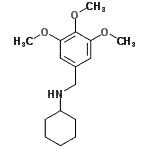 CAS#: 227017-78-9， N-(3,4,5-Trimethoxybenzyl)Cyclohexanamine