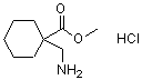 结构式 CAS# 227203-36-3, 1-(氨基甲基)环己烷羧酸甲酯盐酸盐(1:1)