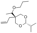 CAS#: 22736-22-7， 5beta-Allyl-2beta-Isopropyl-5alpha-(1-Propoxyethyl)-1,3-Dioxane