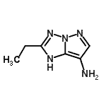 CAS#: 227610-59-5， 2-Ethyl-1H-Pyrazolo[1,5-b][1,2,4]Triazol-7-Amine