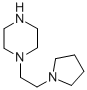 结构式 CAS# 22763-69-5, 1-[2-(1-吡咯烷基)乙基]-哌嗪