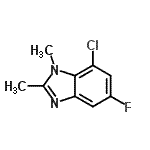 CAS#: 227946-62-5， 7-Chloro-5-Fluoro-1,2-Dimethyl-1H-Benzimidazole