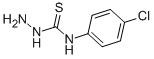 structure of CAS# 22814-92-2, N-(4-Chlorophenyl)-Hydrazinecarbothioamide;Maybridge1_006895;St5211203;Mls001006790