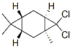 CAS#: 22819-70-1， (1alpha,3beta,5beta,7alpha)-8,8-Dichloro-1,4,4-Trimethyltricyclo[5.1.0.03,5]Octane
