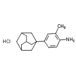 CAS#: 2283-34-3， 4-(Adamantan-1-Yl)-2-Methylaniline Hydrochloride (1:1)