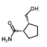 CAS#: 228422-24-0， (1S,2R)-2-(Hydroxymethyl)Cyclopentanecarboxamide