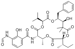 结构式 CAS# 22862-63-1, 新抗霉素